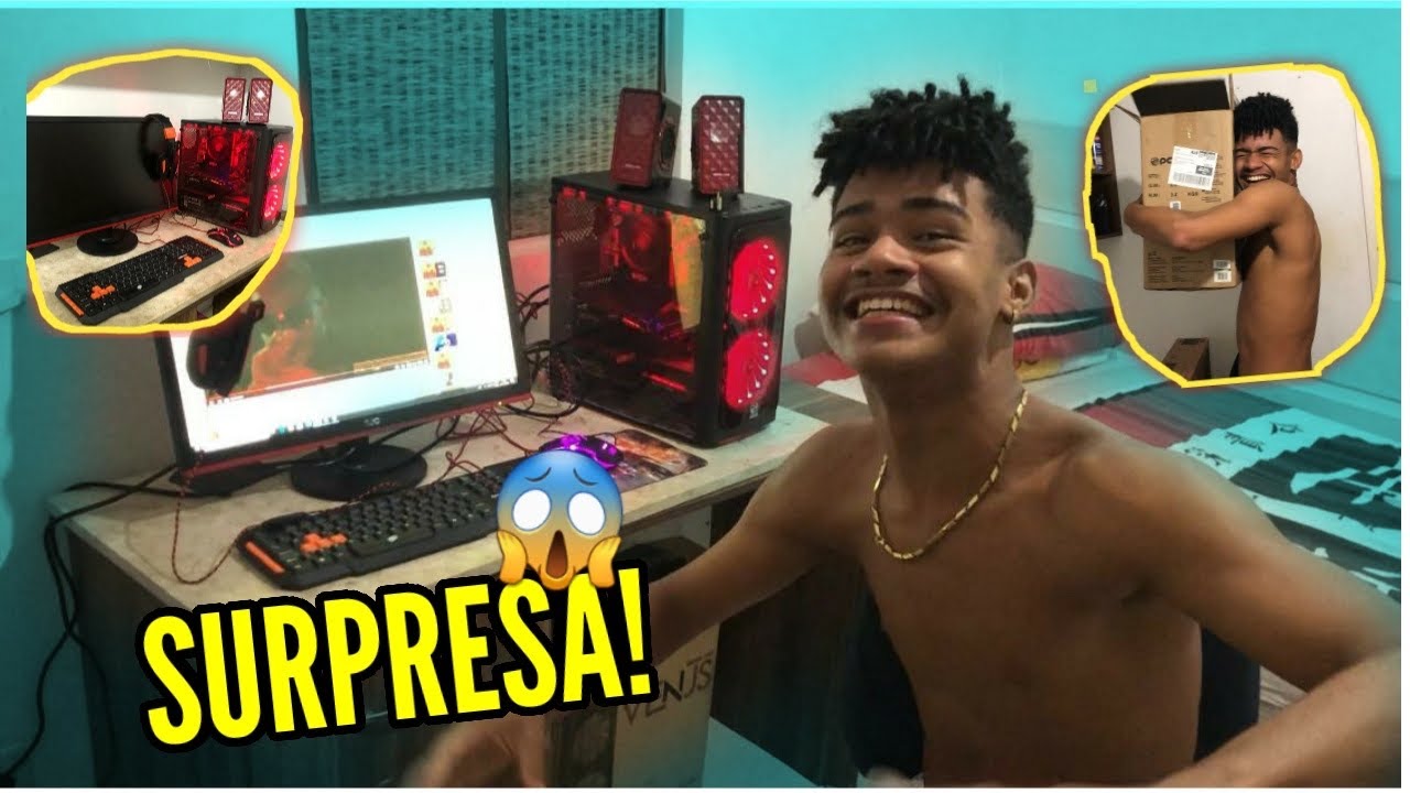 COMPREI UM PC GAMER E VOLTEI PRO YOUTUBE