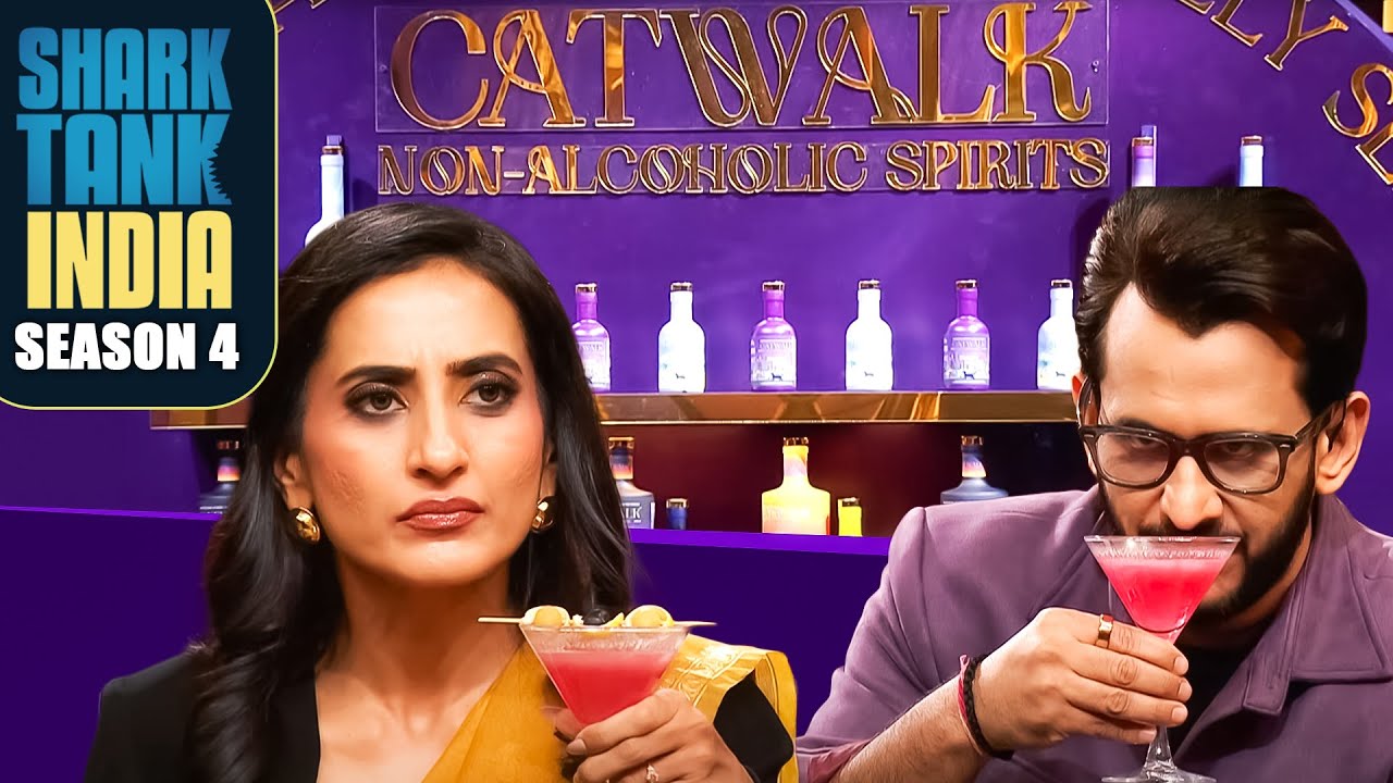 Non-alcoholic drinks ने Sharks का mood fresh कर दिया | Shark Tank India S4 | Male Entrepreneurs