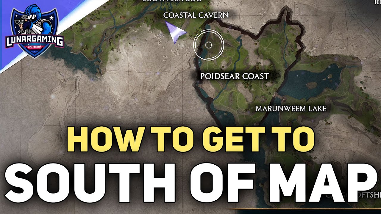 How To Get To Southern Part of Map Hogwarts Legacy