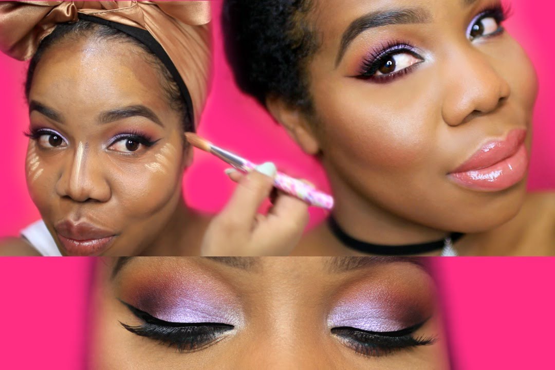 Spring Makeup | Colorful Smokey Eye + Peach Lip