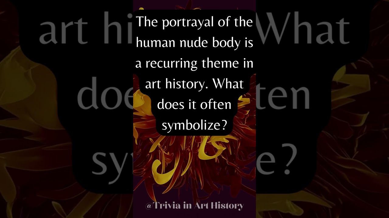 Classic Nudes The nude figure in art history