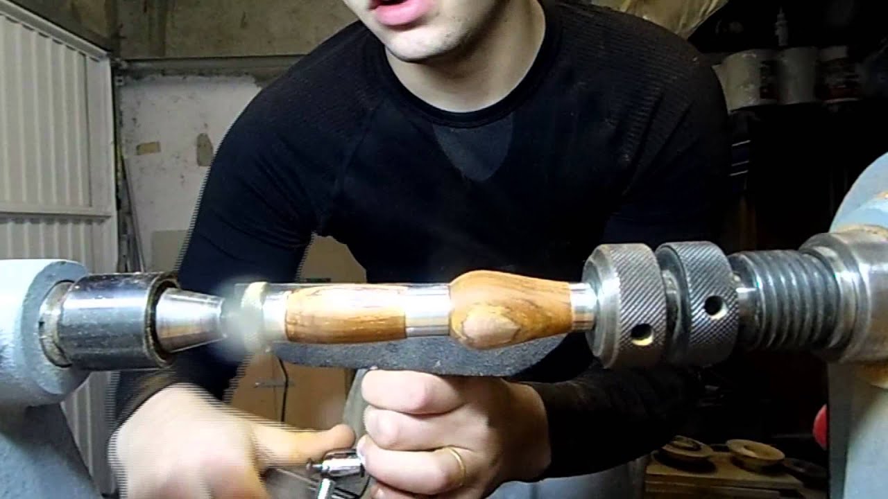Fabrication d'un Atomiseur à Parfum (au tour à bois)