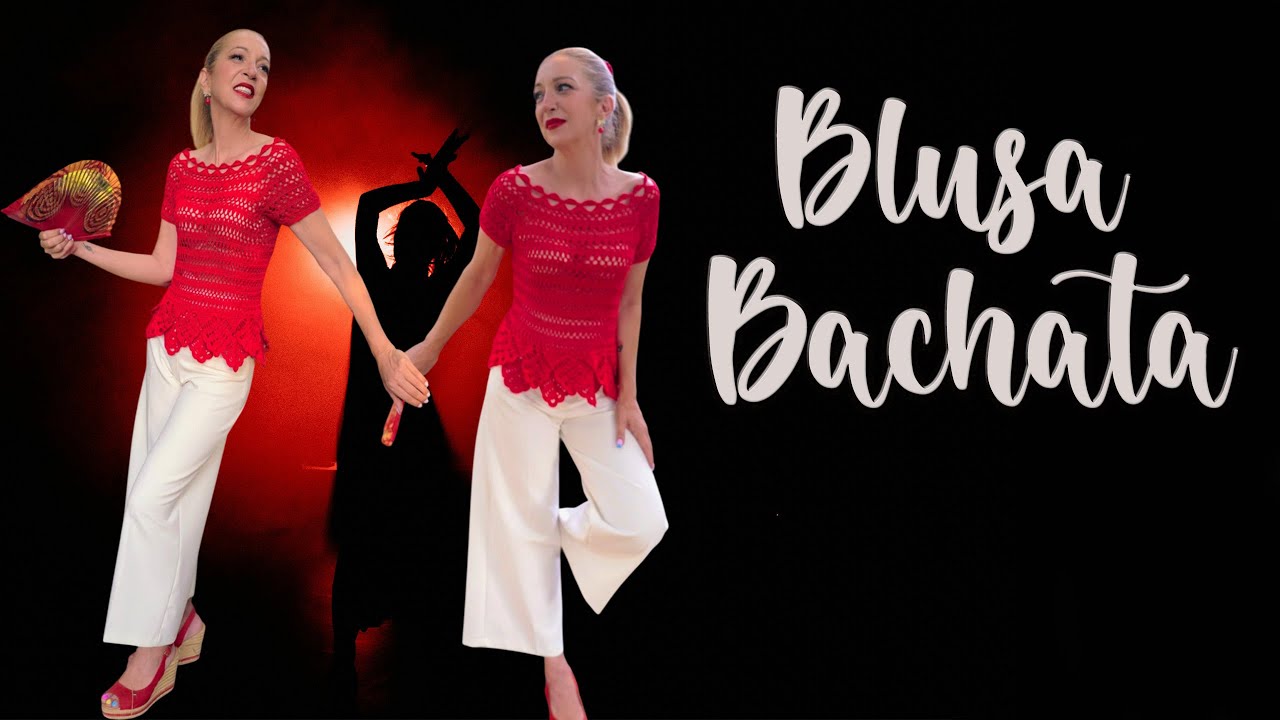 LA BLUSA MÁS FRESQUITA DEL VERANO 🌞 TEJE A CROCHET LA PRENDA MÁS FÁCIL Y BONITA 😎 LA BLUSA BACHATA 🪭