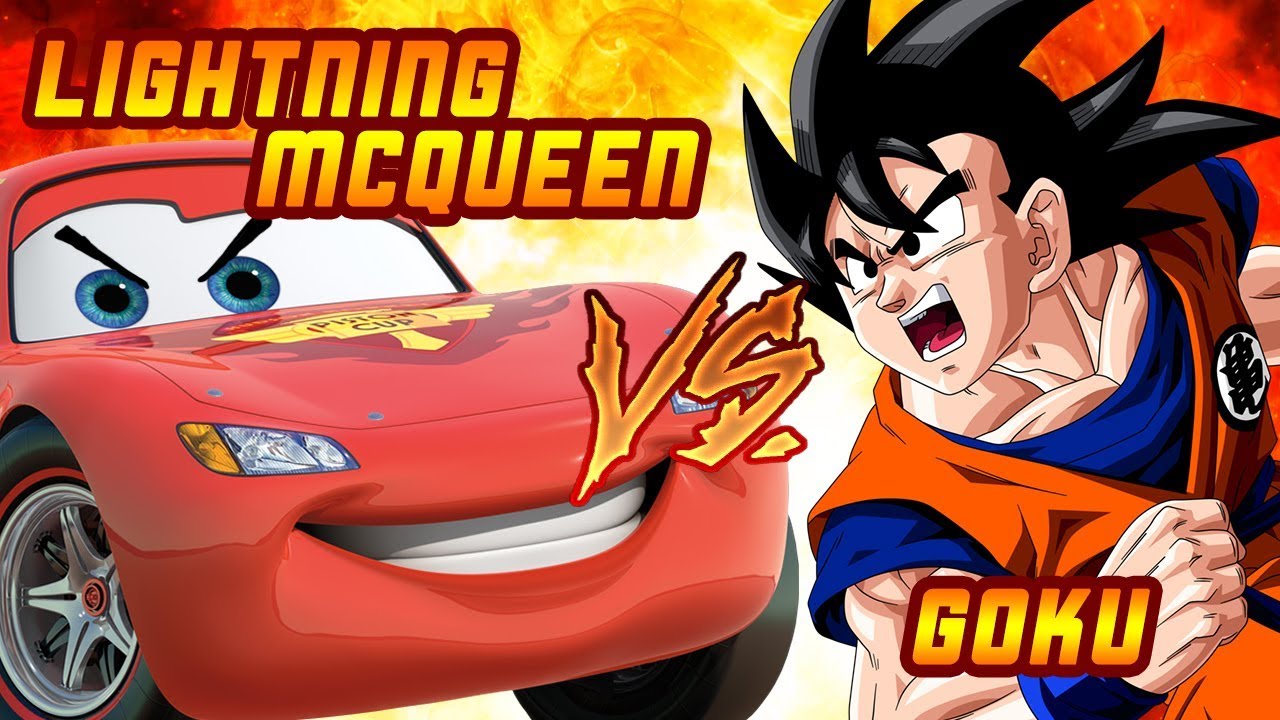 Goku vs Lightning McQueen | DBZ Meets Cars Ka Chow  | DBZ Tenkaichi 3 (MOD)