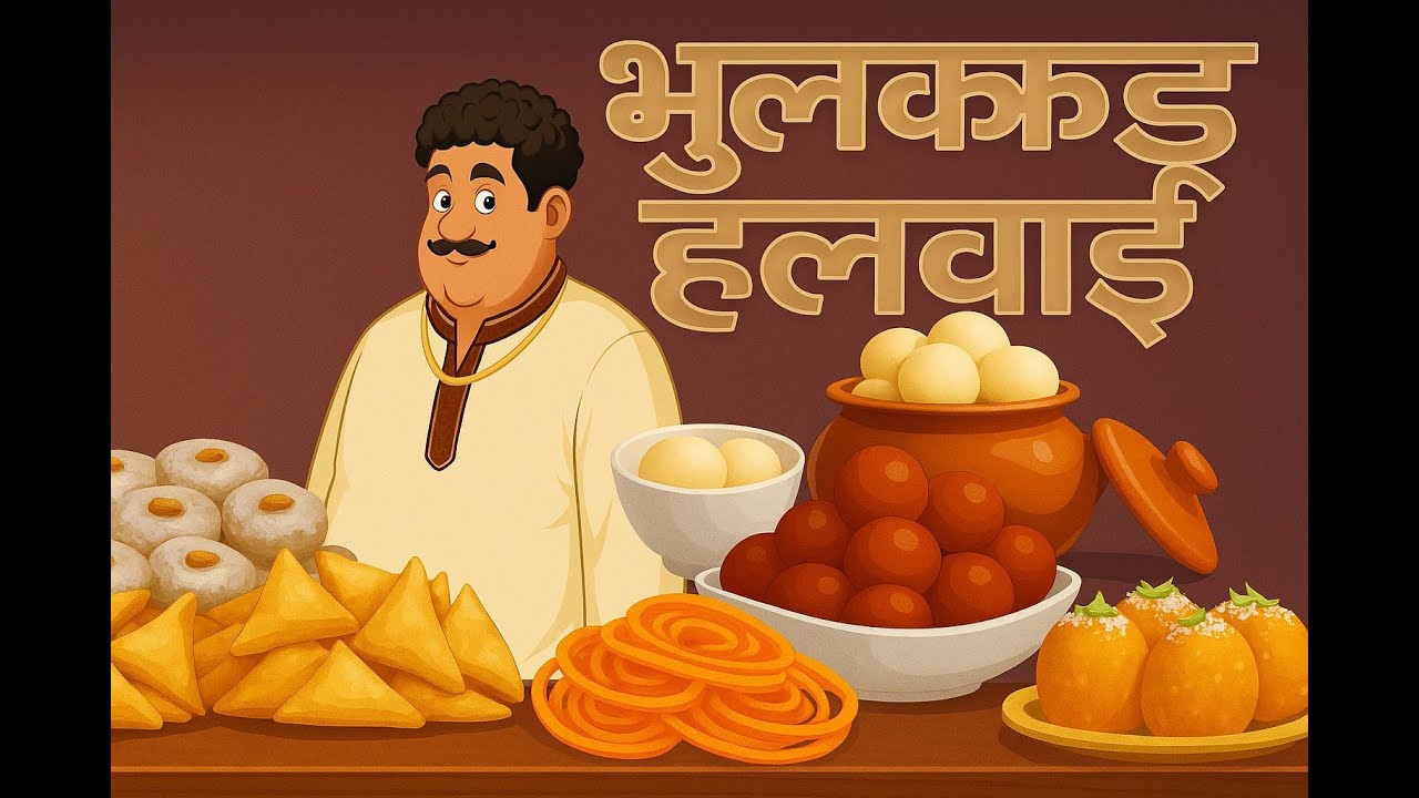 भुलक्कड़ हलवाई | Bhulakkad Halwai | New Hindi Kahani | Moral Story | Hindi Fairy Tales