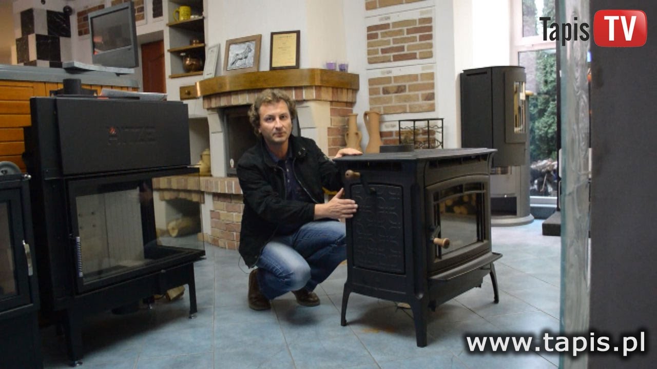 TAPIS TV - ŻELIWNE PIECE KOMINKOWE HERGOM - MANCHESTER - KOMINEK ŻELIWNY PIECYK KOMINKOWY