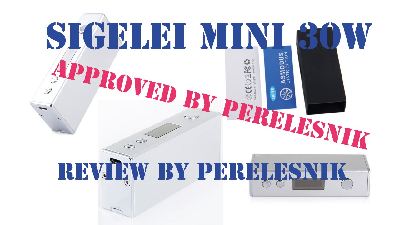 Sigelei mini 30W - коробочка на каждый день.