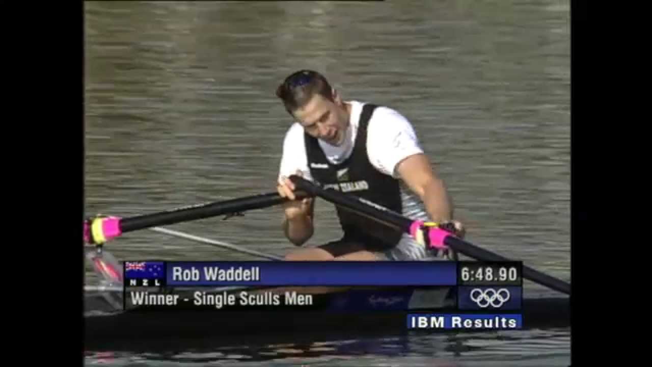 Rob Wadell wins Gold, Sydney 2000