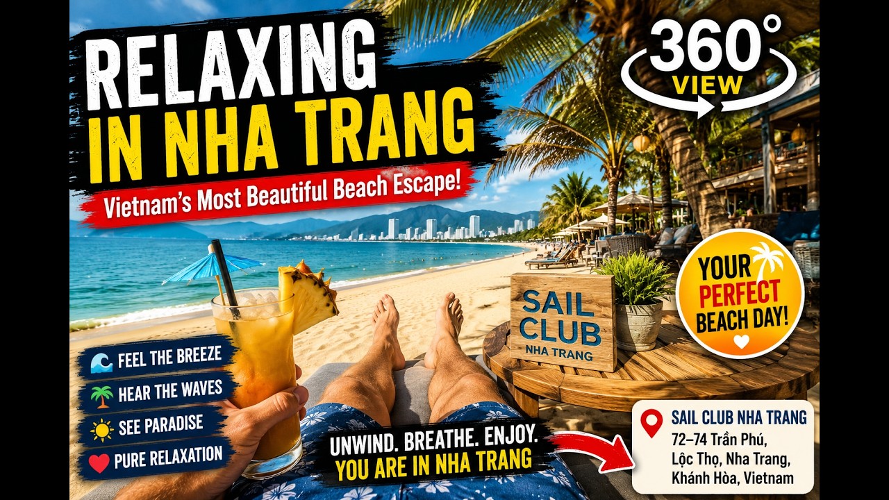 Relax in AMAZING Nha Trang Vietnam with a Refreshing Breeze