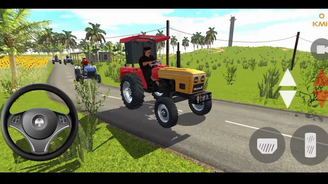 Paaji Can Drive Tractor 🚜 | Punjabi Tractor Driving 3d 🤩