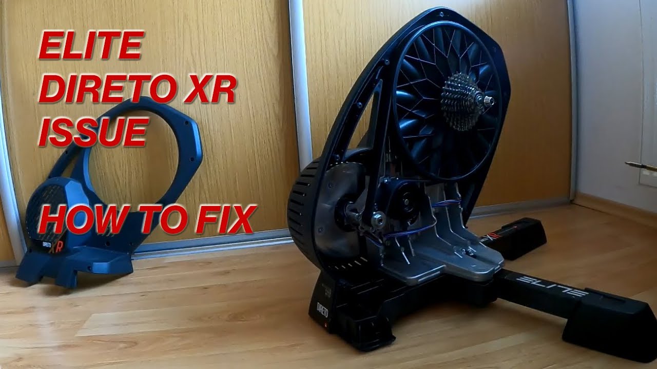 Elite Direto Xr - issue - creaking, cracking - how to fix (repair)