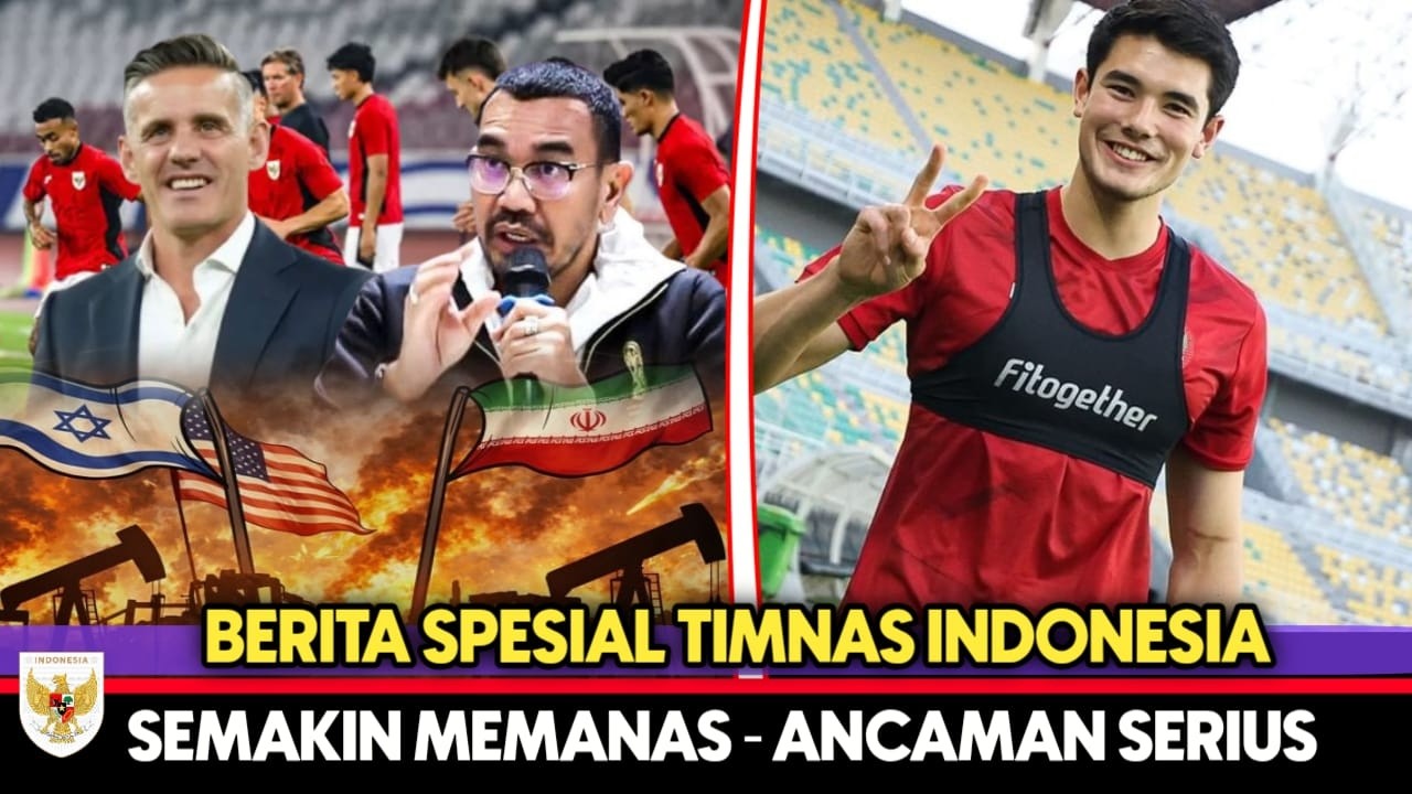 PANAS! Konflik Iran vs AS-Israel Ancam Persiapan Timnas Indonesia Jelang FIFA Series 2026