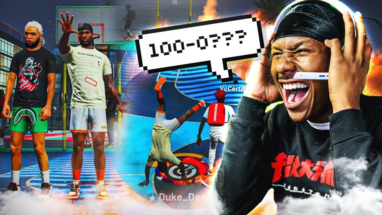 Duke Dennis Attempting to go 100-0 On NBA 2K21 With The BEST BUILD on 2K21 And THIS HAPPENS
