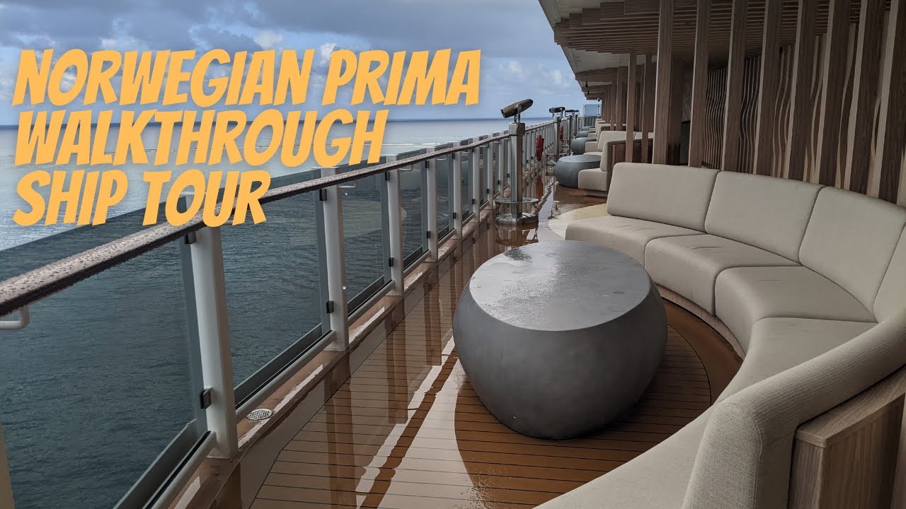 Norwegian Prima Walkthrough Ship Tour | Spa Balcony 16120