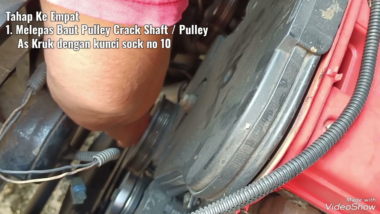 Tutorial Melepas Fan Belt dan Timing Belt Opel Blazer DOHC 1997