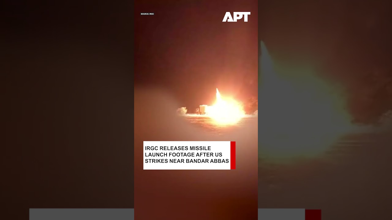 WATCH: Iran&rsquo;s IRGC Releases Missile Launch Footage After &lsquo;US Air Base&rsquo; Strike Claim | APT