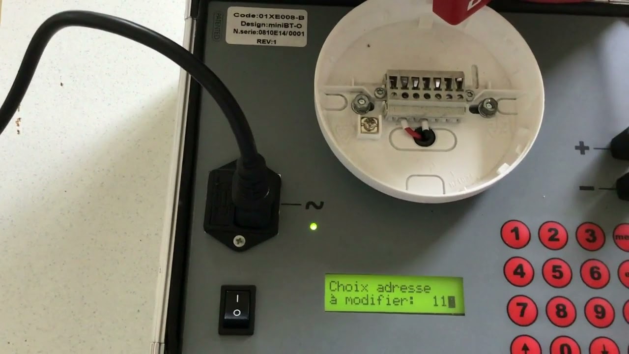 Tutoriel Adressage Détecteurs incendie DEF