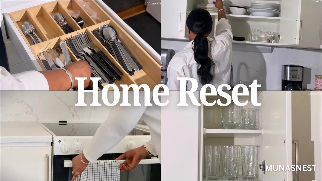 Minimal Apartment Reset & Organization | Sweden