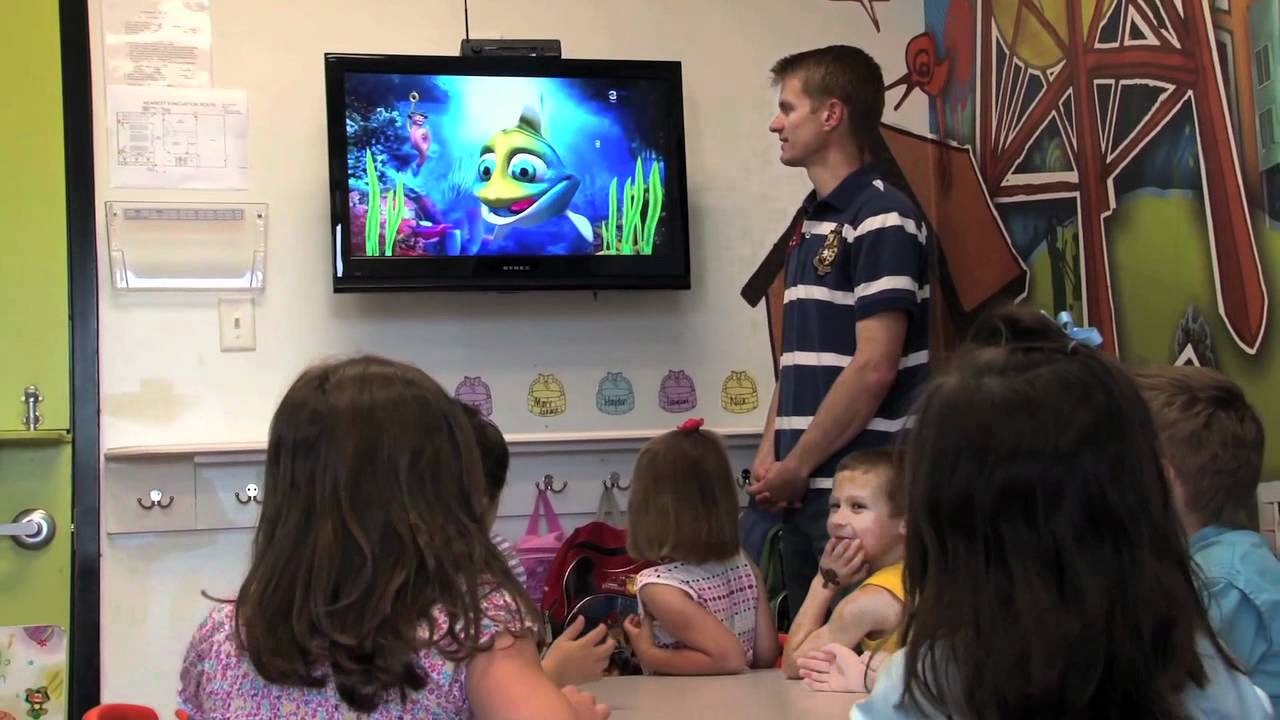Interactive Puppets on a TV