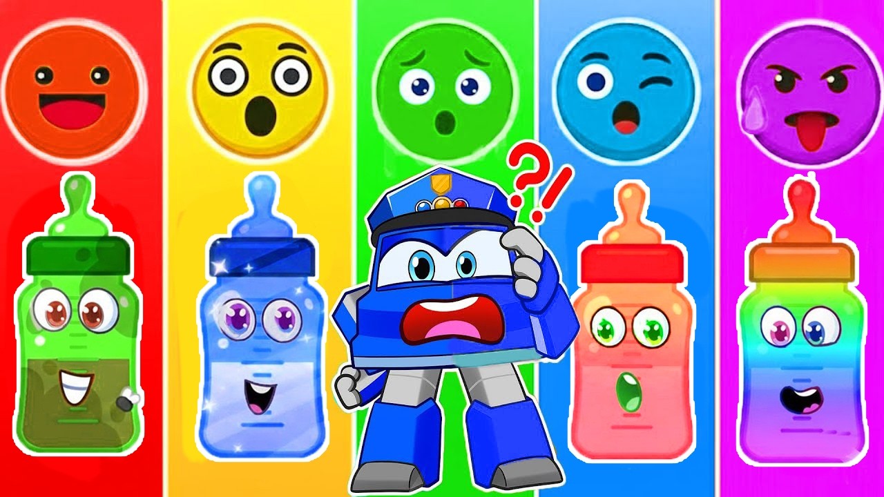 Botol Susu Mana Yang Paling Enak? 🍼😋 | Belajar Merawat Bayi 👶 | Robosquad Kartun Anak
