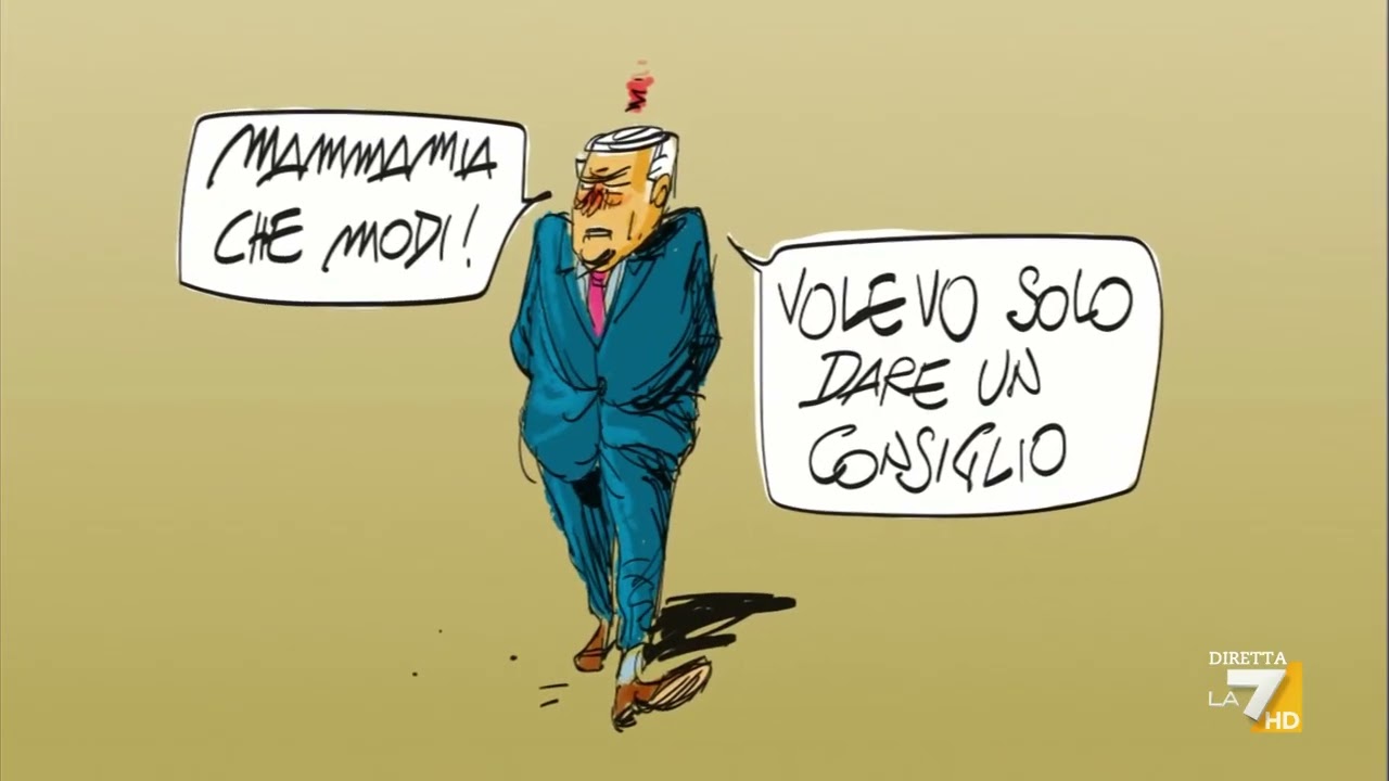 Umarell - of foreign affairs. Il nuovo cartoon di Makkox