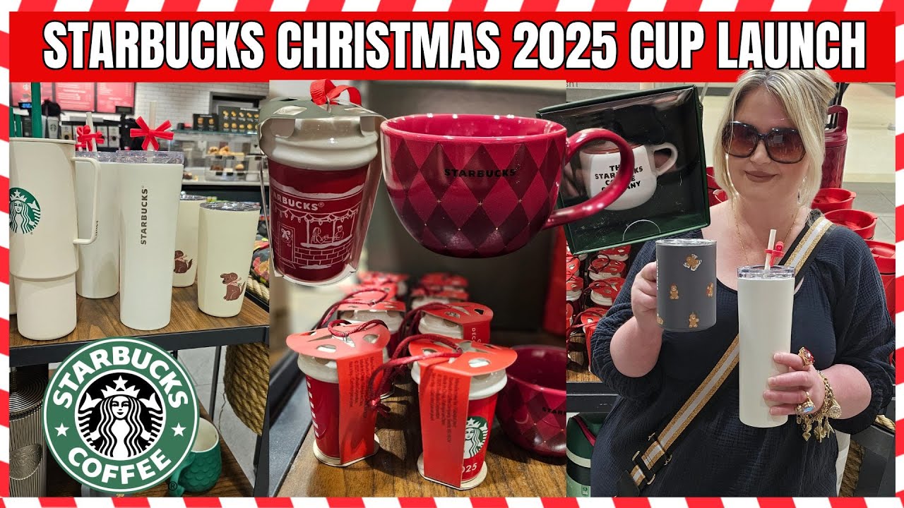 STARBUCKS COFFEE | PREMIERA KUBK&Oacute;W NA BOŻE NARODZENIE 2025 | WIZYTA W SKLEPIE #starbucks