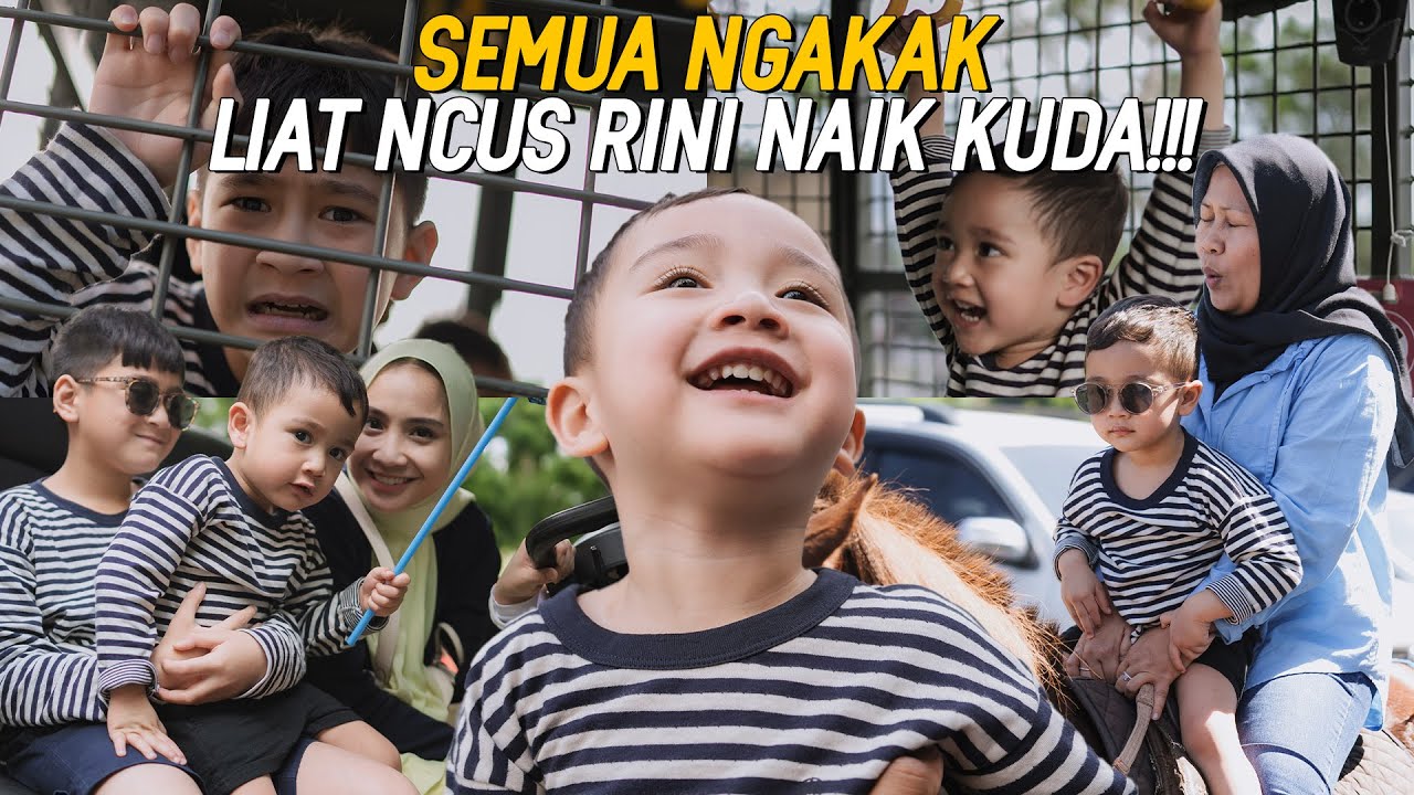 RAFFI NAGITA NGAKAK LIAT NCUS RINI KETAKUTAN NAIK KUDA! RAFATHAR BALAPAN GOKART BIKIN CIPUNG IRI!!