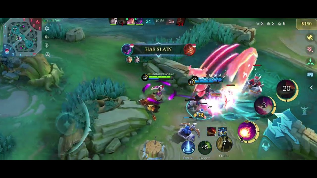 Counter Lunox Mage is Valir With Super Slow Motion Item | Valir Middle Lane Gameplay |y2bayu Channel