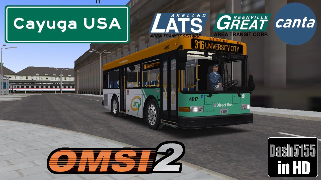 Introducing routes 40 and 316 in Cayuga USA! - OMSI 2