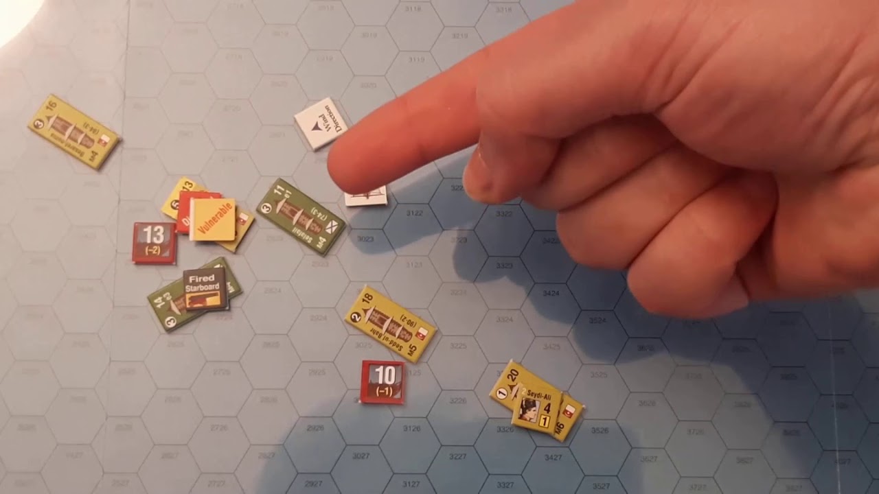 Blue Cross, White Ensign - Boardgame ITA: esempio di gioco