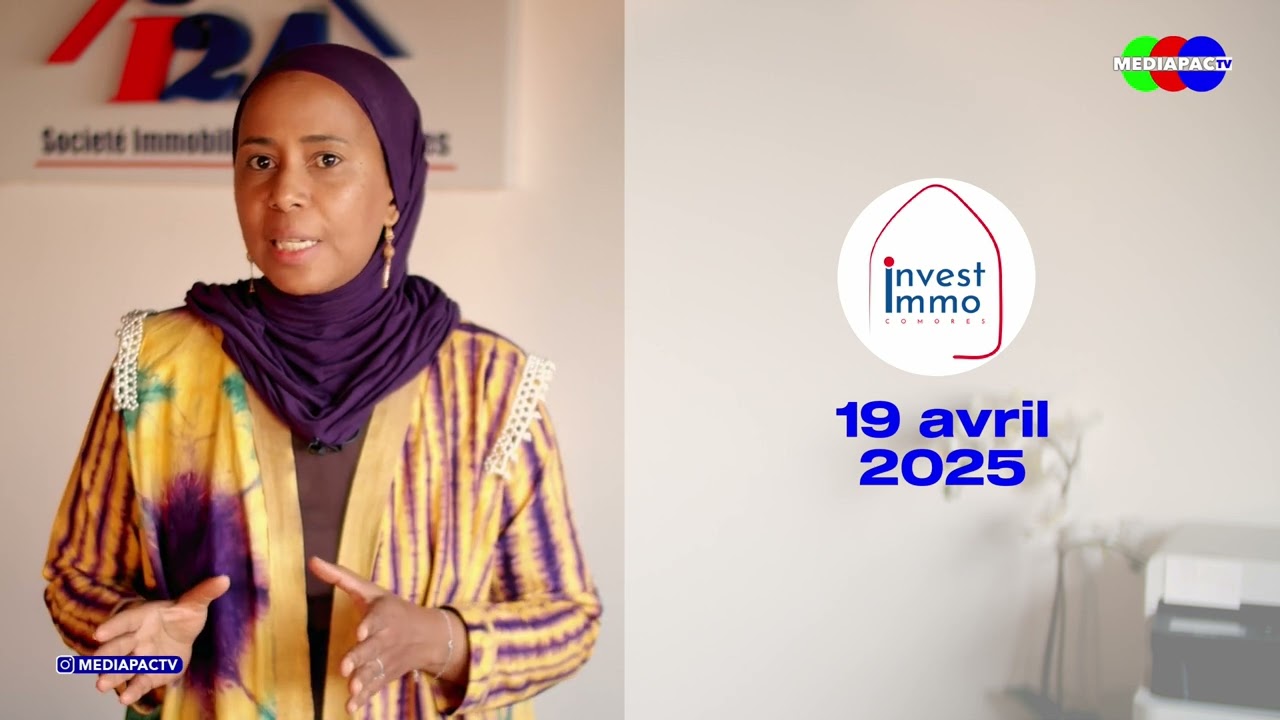 i2A pionnier de l'immobilier aux Comores | Saidapac TV