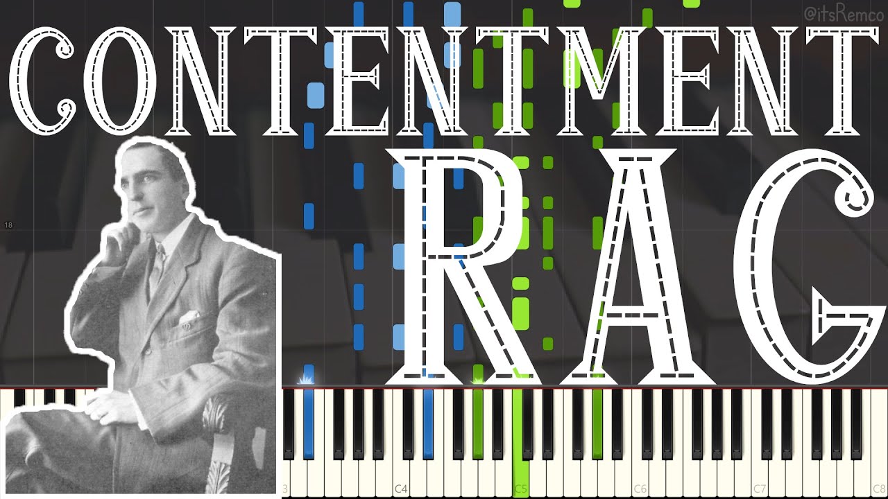 Joseph Lamb - Contentment Rag 1915 (Ragtime Piano Synthesia)
