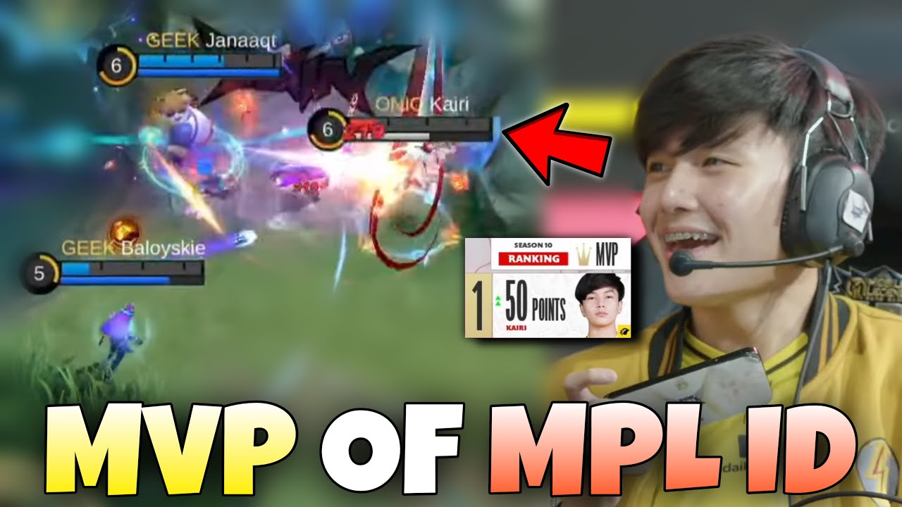 HOW KAIRI BECAME THE REGULAR SEASON MVP FOR MPL ID S10&hellip; 🤯