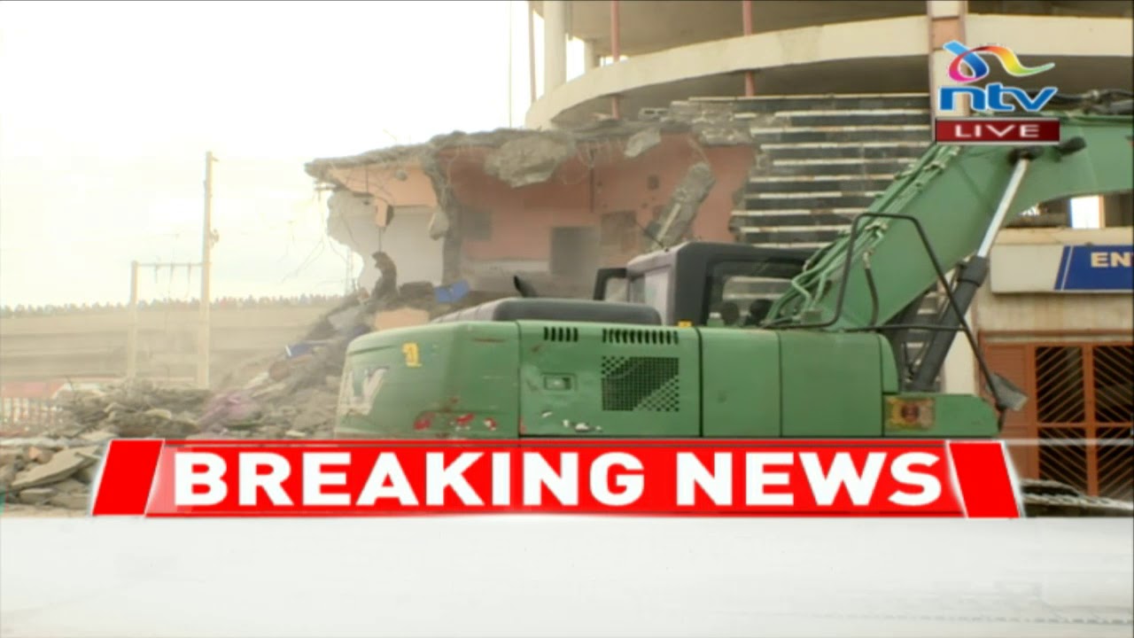 Airgate Centre (Taj Mall) demolition underway