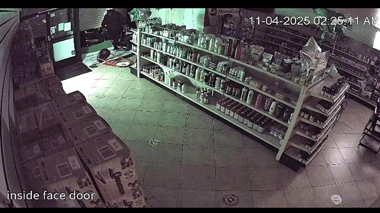 Pharmacy Burglary in Pico Rivera Caught on Camera Part 2