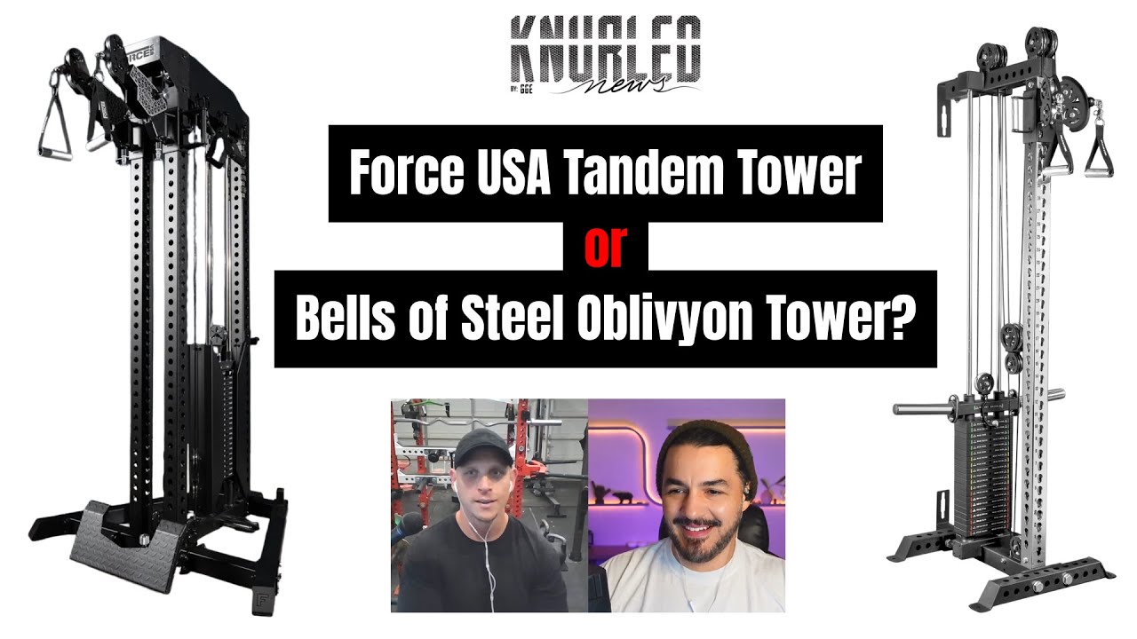 Башня Force USA Tandem или башня Bells of Steel Oblivyon? 1 Эпизод 34