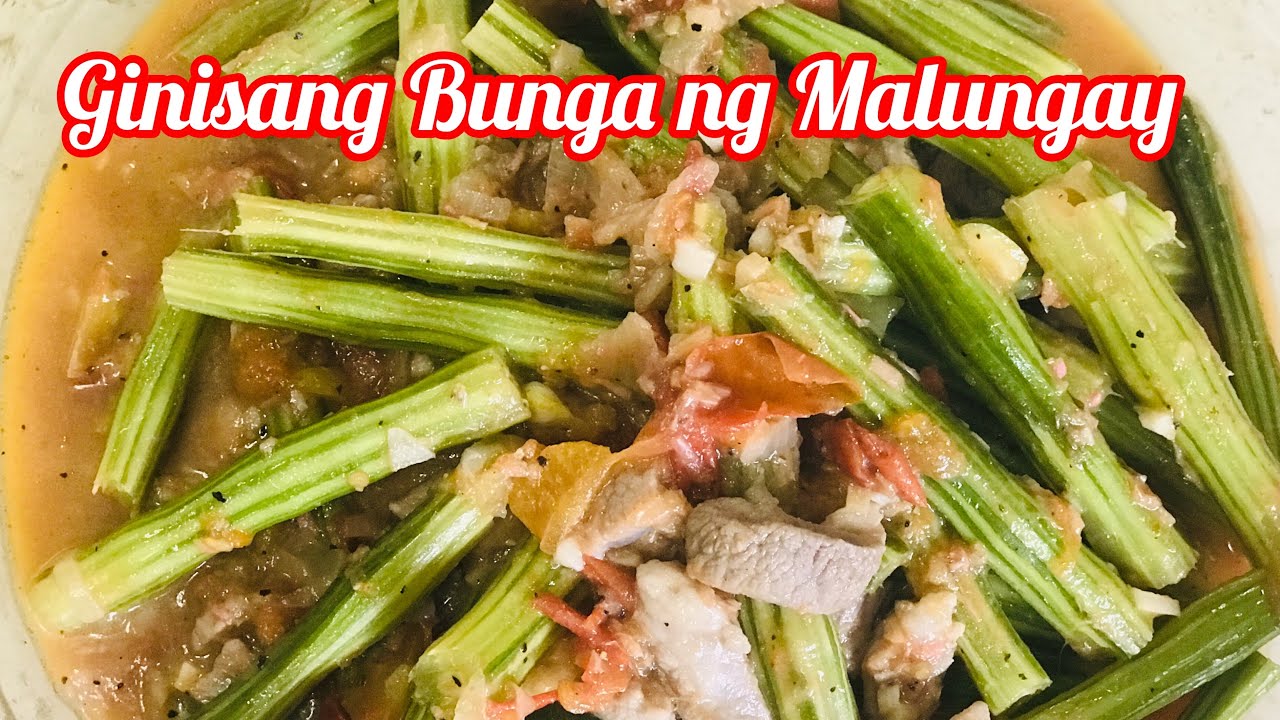 Bunga ng Malunggay Recipe, Ginisang Bunga ng Malunggay, Filipino Recipe, Pinoy Recipe