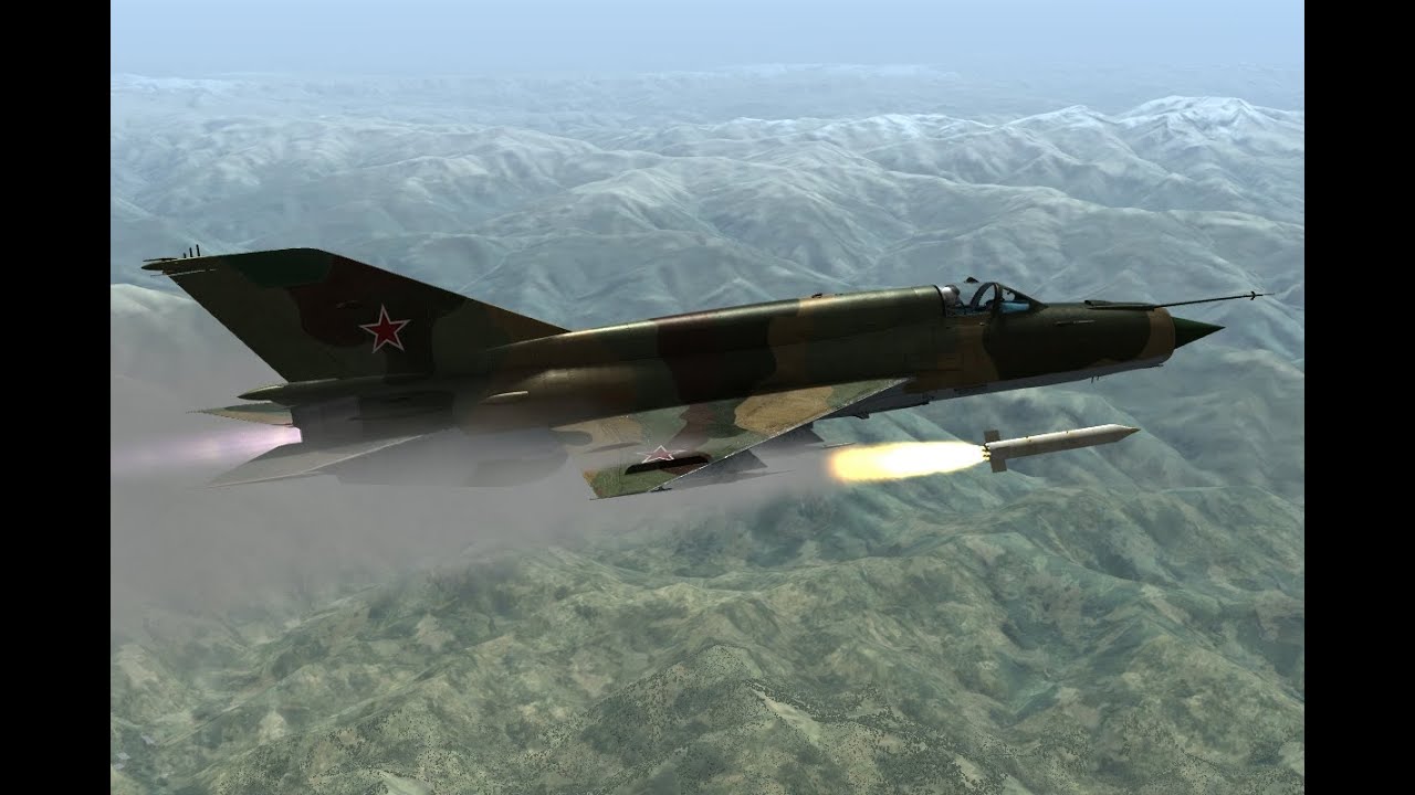 DCS World | Применение оружия МиГ-21бис | Часть 1 (НАР С-5, С-24, УР 