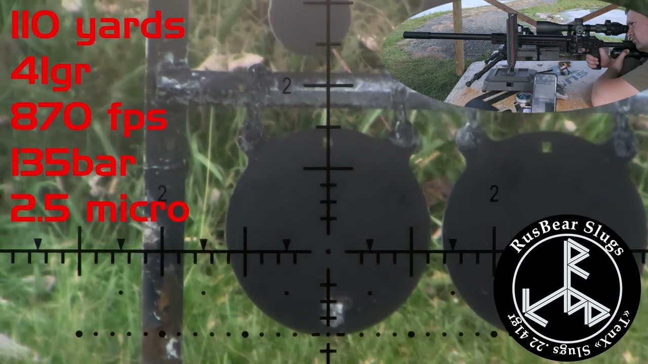 Тестирую новые RusBear Slugs 