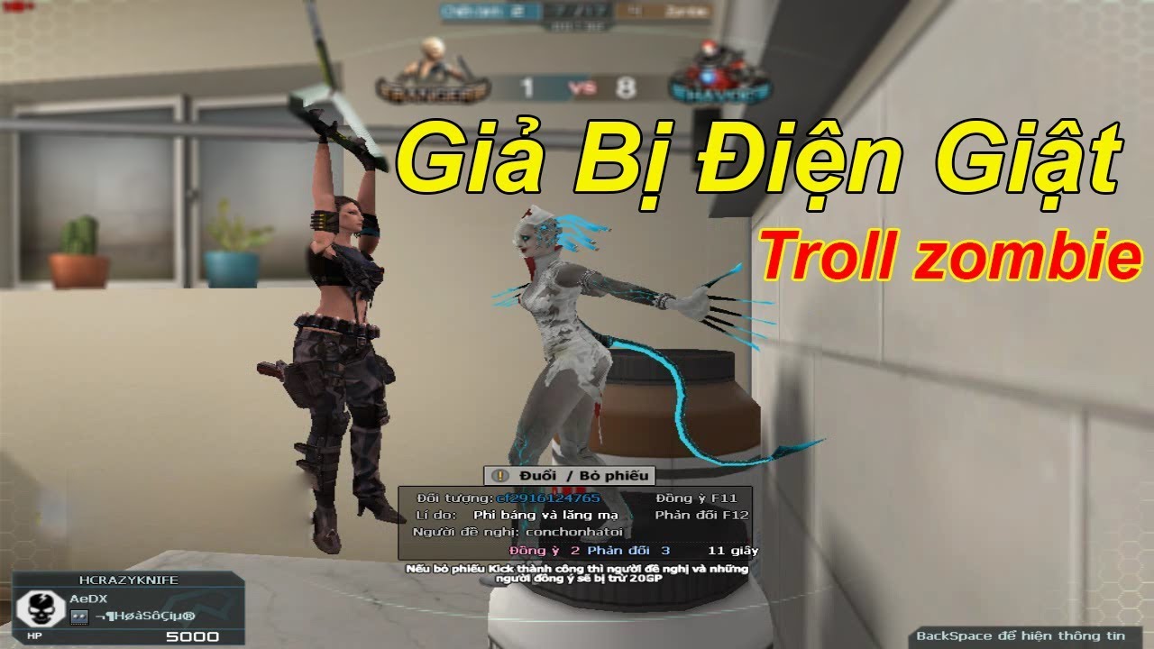 Giả Vờ Bị Điện Giật Thử Lòng Troll Zombie Và Cái Kết Siêu Hài | TQ97