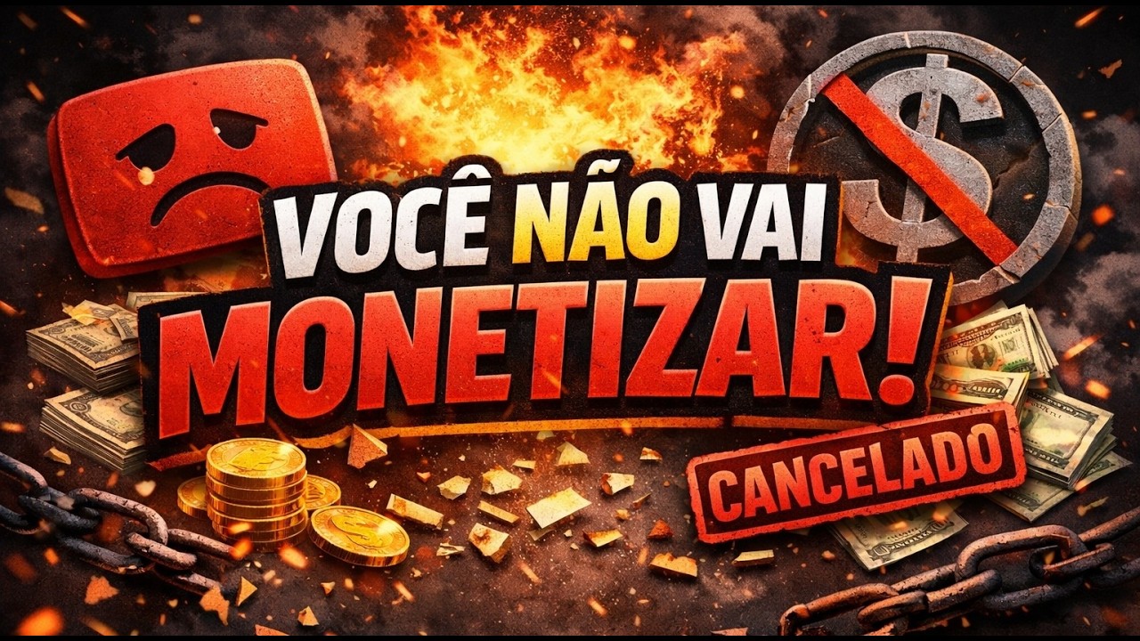 LINPAR CANAL DO YOUTUBE DESMONETIZADO ANTES DE PEDIR NOVAMENTE PARA MONETIZAR 2026