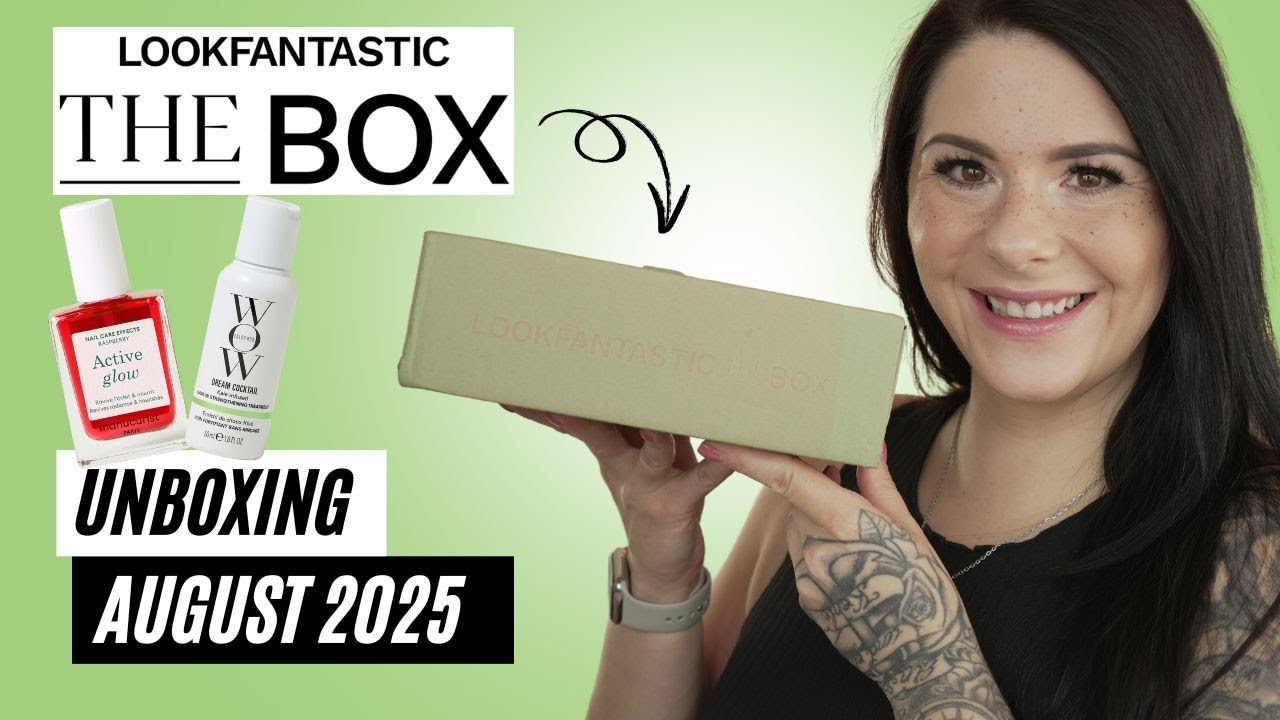 Was ist drin?!🧐  Lookfantastic THE BOX August 2025 Unboxing