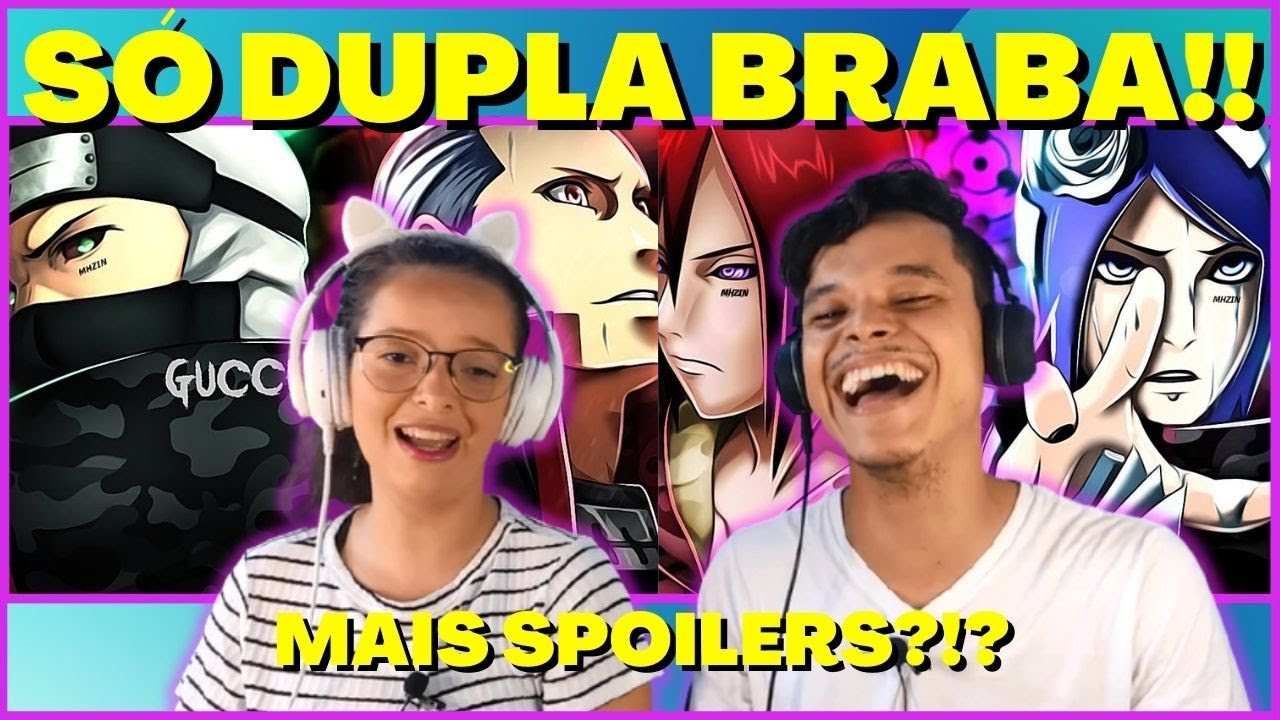 Konan e Nagato ☔️ (Naruto) Ft. Felicia Rock e Hidan e Kakuzu 🙏🏼🤑 (Naruto) Ft. ÉoDan | MHRAP [REACT]