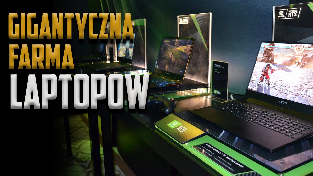 Gigantyczna farma laptop&oacute;w! - #TechNIUS 139