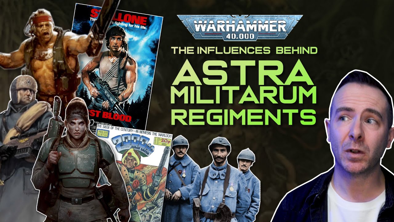 РЕАЛЬНОЕ происхождение полков ASTRA MILITARUM | ПАСХАЛЬНЫЕ ЯЙЦА Warhammer!