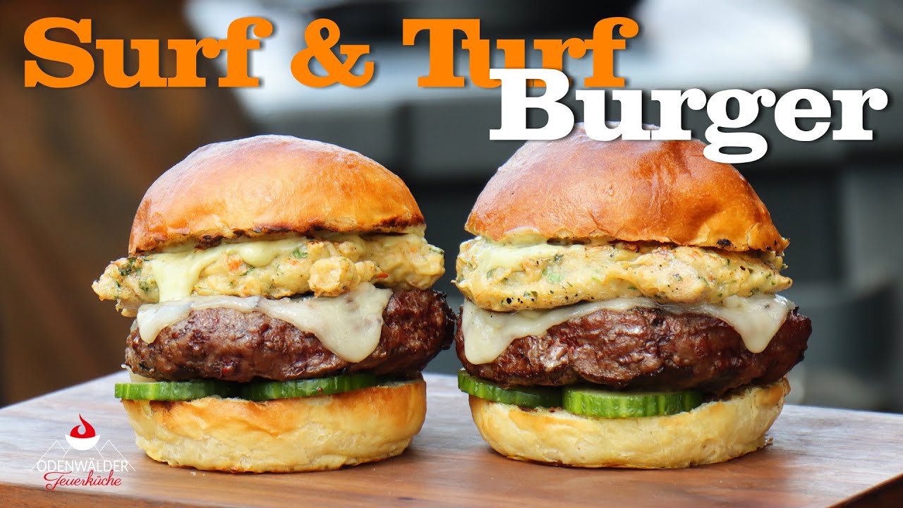 Der Garnelen-Burger der Extraklasse - Surf and Turf Burger
