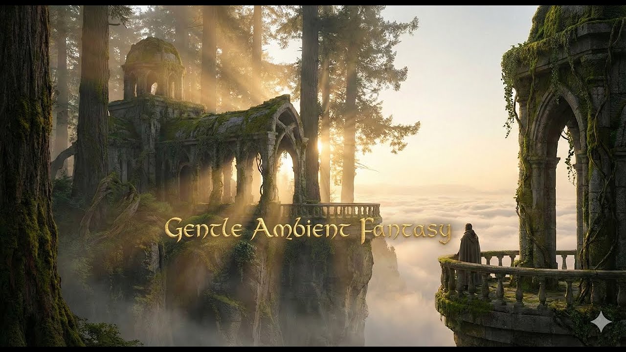 Deep Ambient Fantasy Music 🌿Whispers of a Gentle World | Relaxing, Writing, Reading, Meditation
