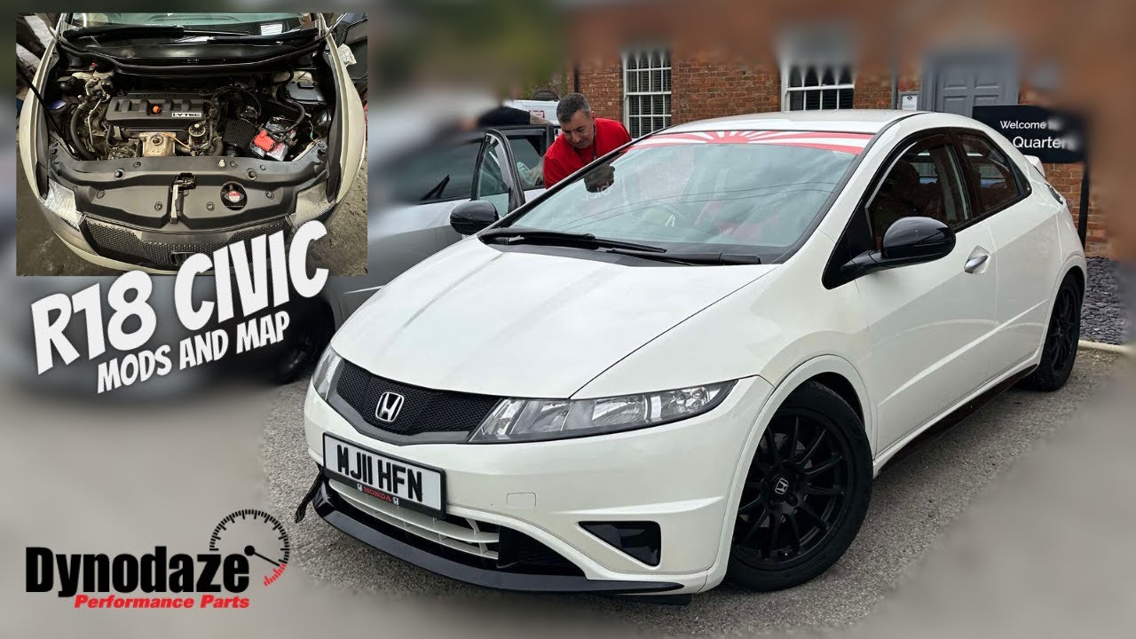 R18 Fn Honda Civic модифицированный и перенастроенный 1.8 бензин