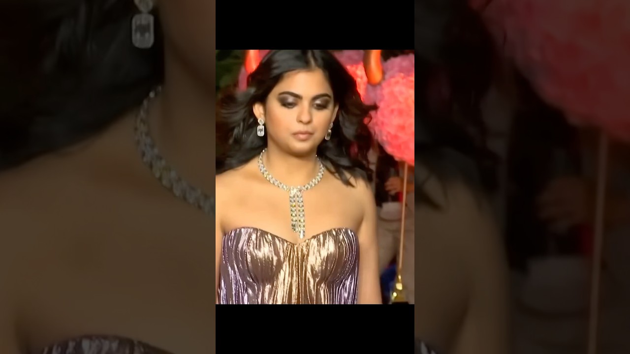 Isha Ambani Stuns in Her Birthday Dress ✨🎂 | Grace & Glamour