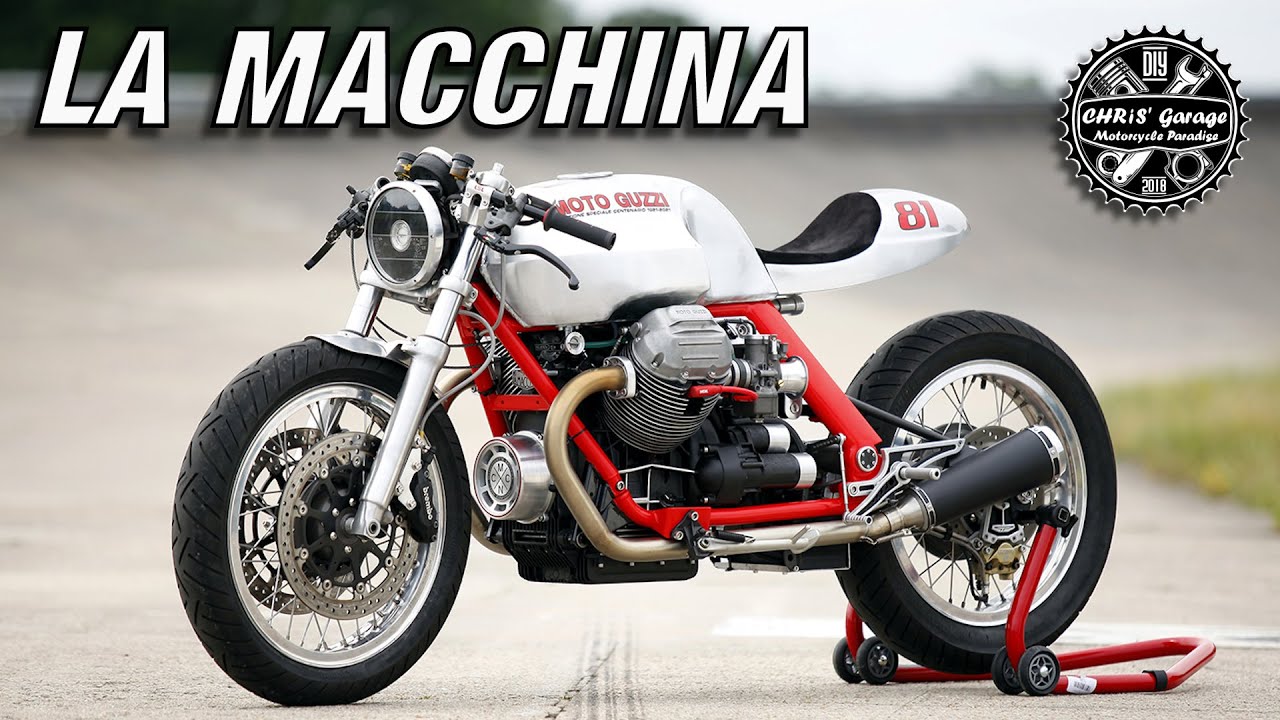 La Moto Guzzi più bella che vedrai quest'anno: LA MACCHINA by MCNC